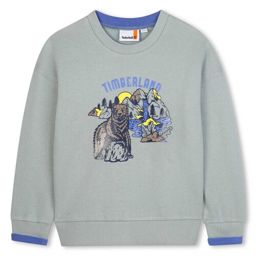 Timberland Glossy Bear Sweatshirt 4Y-6Y
